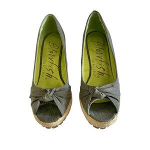 Blowfish Malibu “Vanamo” Peep Toe Espadrille Wedges – Size 7.5